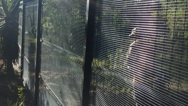 Azzar ClearVue anti-climb fence installed at a home in Zimbabwe